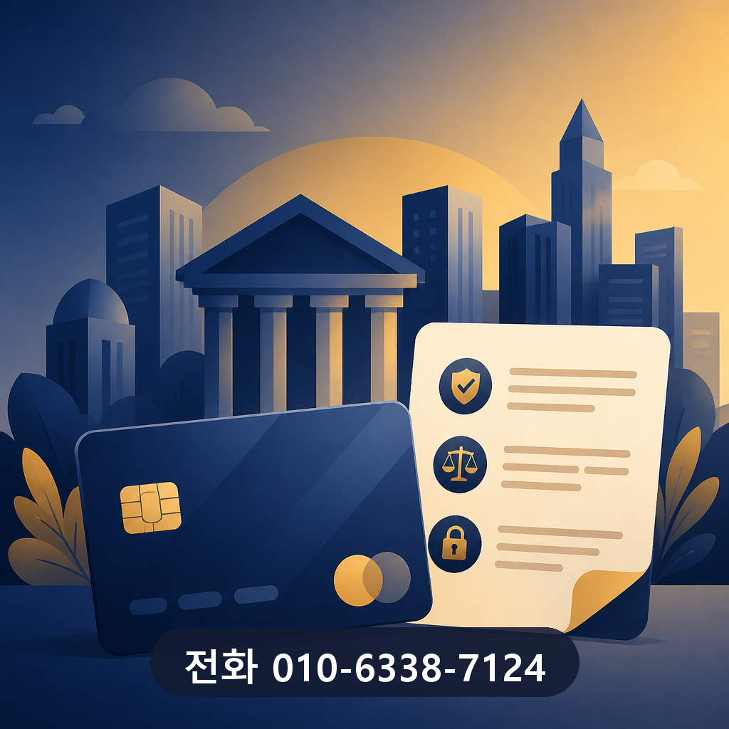 KB국민카드 현금화 카드사 약관 확인 이미지